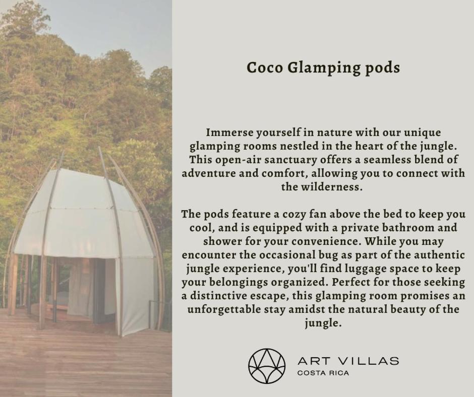 אוביטה Art Villas Costa Rica, Villas & Glamping מראה חיצוני תמונה