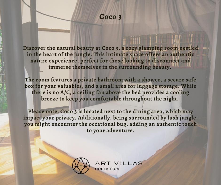 אוביטה Art Villas Costa Rica, Villas & Glamping מראה חיצוני תמונה