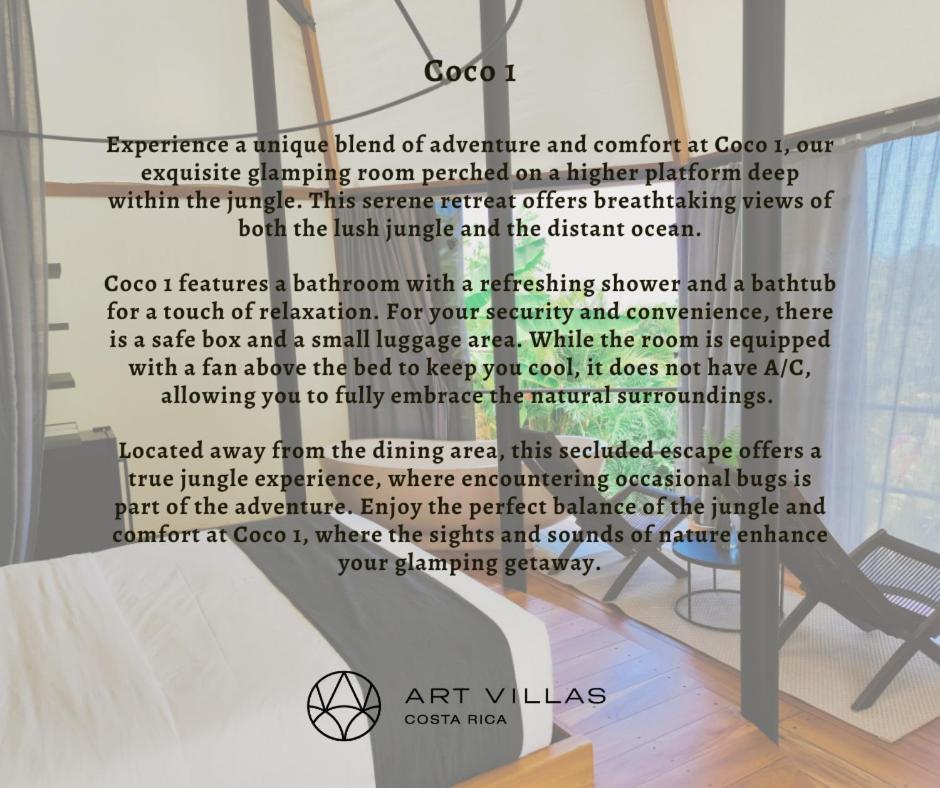 אוביטה Art Villas Costa Rica, Villas & Glamping מראה חיצוני תמונה